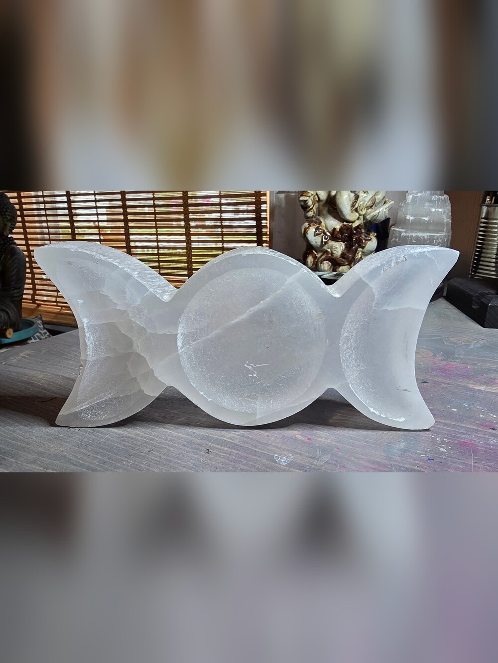 Selenite Decorative Bowl